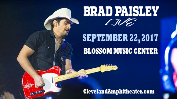 Brad Paisley, Dustin Lynch, Chase Bryant & Lindsay Ell at Blossom Music Center