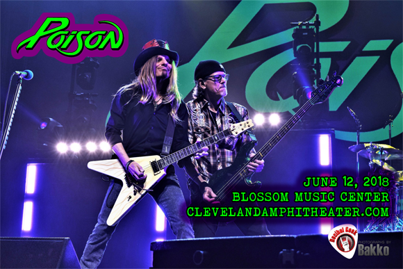 Poison & Cheap Trick at Blossom Music Center
