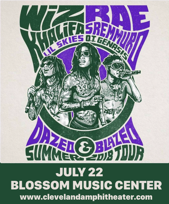 Wiz Khalifa & Rae Sremmurd at Blossom Music Center