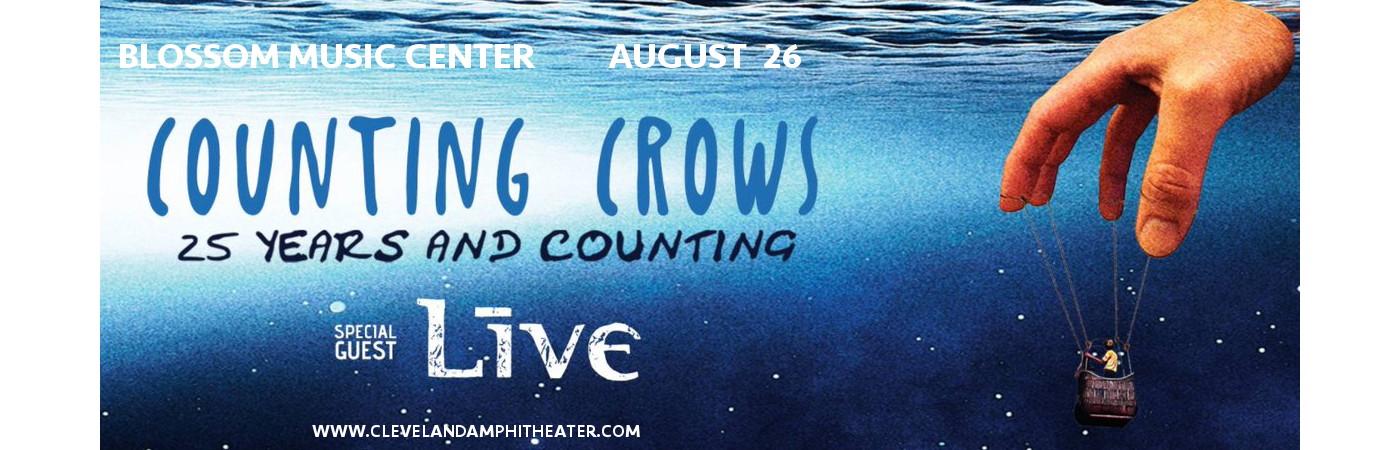 Counting Crows & Live - Band at Blossom Music Center