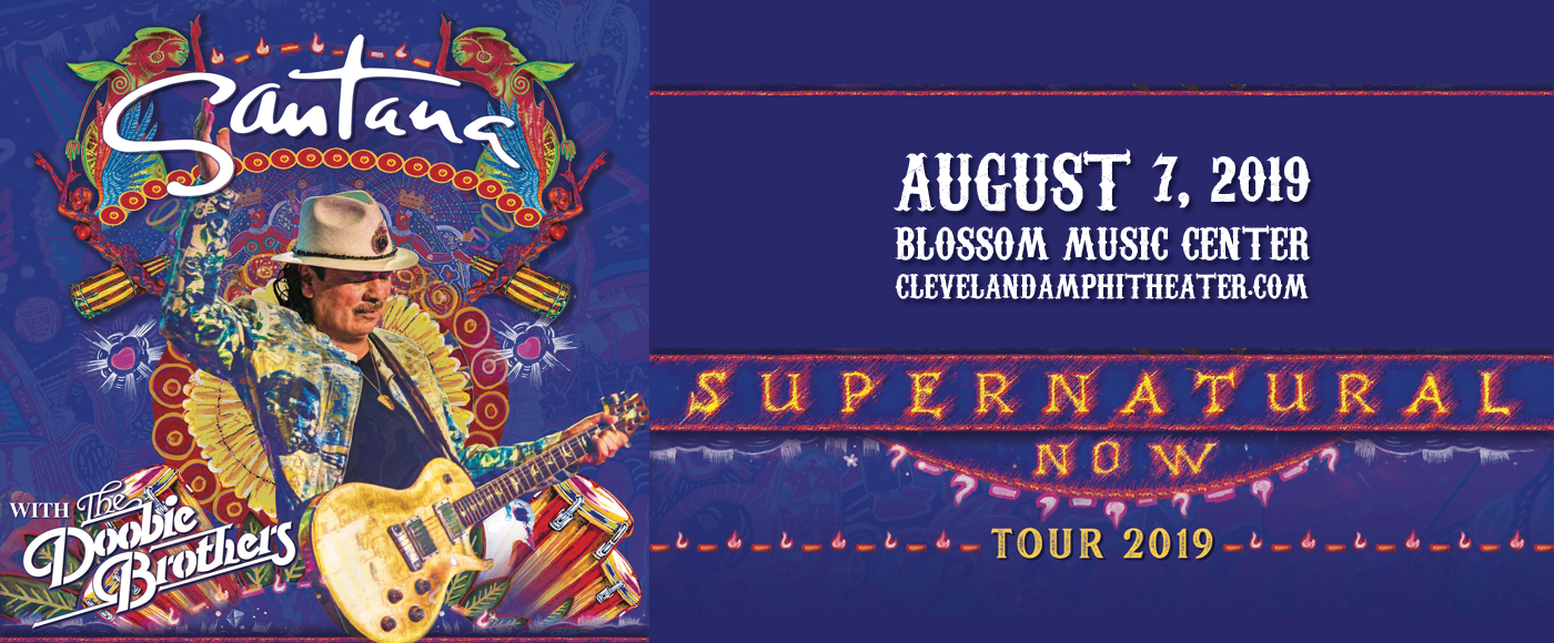 Santana & The Doobie Brothers at Blossom Music Center tickets Santana & The Doobie Brothers at Blossom Music Center