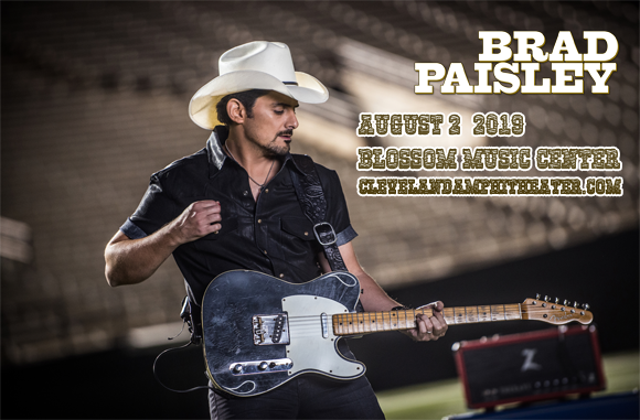 Brad Paisley, Chris Lane & Riley Green at Blossom Music Center