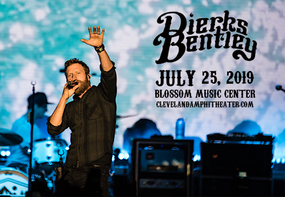 Dierks Bentley, Jon Pardi & Tenille Townes at Blossom Music Center