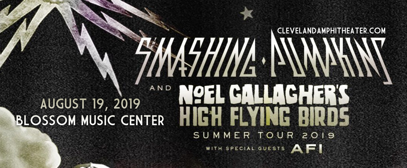 Smashing Pumpkins & Noel Gallagher's High Flying Birds at Blossom Music Center