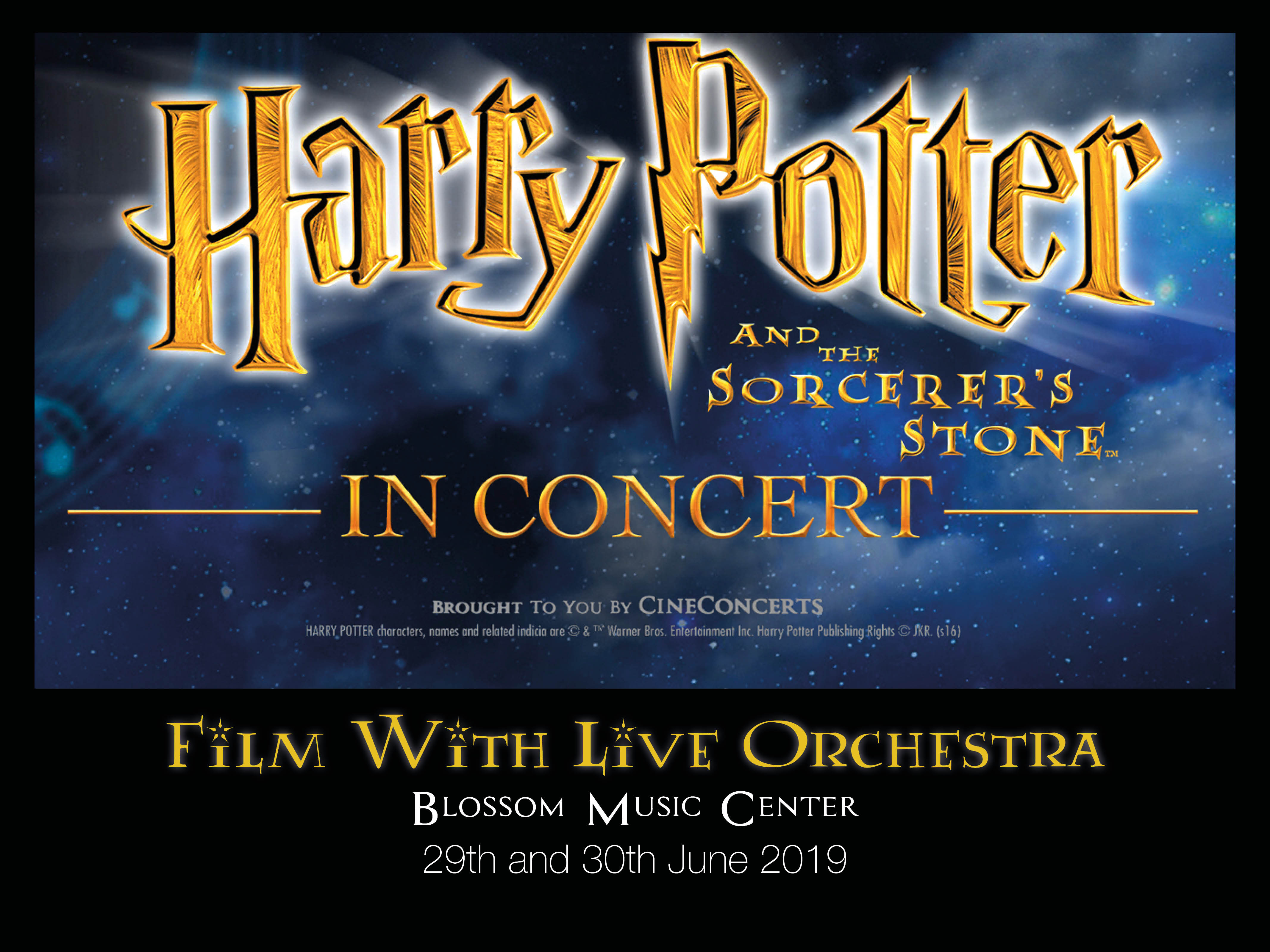 The Cleveland Orchestra: Justin Freer - Harry Potter and The Sorcerer's Stone - Film With Live Orchestra at Blossom Music Center