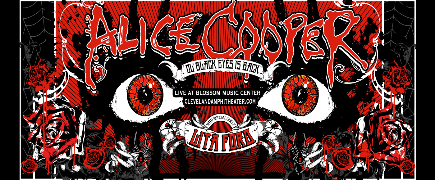 Alice Cooper, Tesla & Lita Ford at Blossom Music Center tickets Alice Cooper, Tesla & Lita Ford at Blossom Music Center