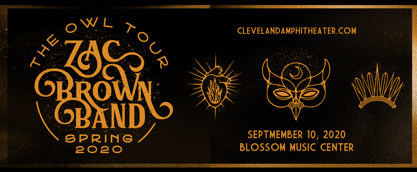 Zac Brown Band at Blossom Music Center tickets Zac Brown Band at Blossom Music Center
