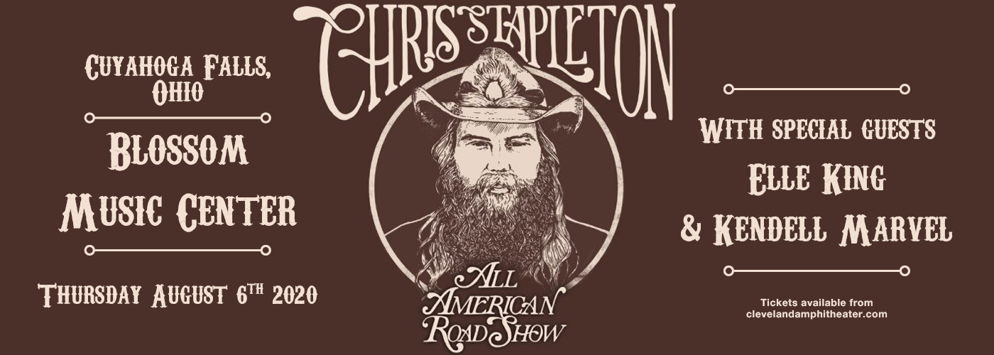 Chris Stapleton at Blossom Music Center tickets Chris Stapleton at Blossom Music Center