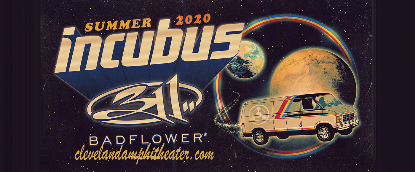 Incubus, 311 & Badflower at Blossom Music Center tickets Incubus, 311 & Badflower at Blossom Music Center