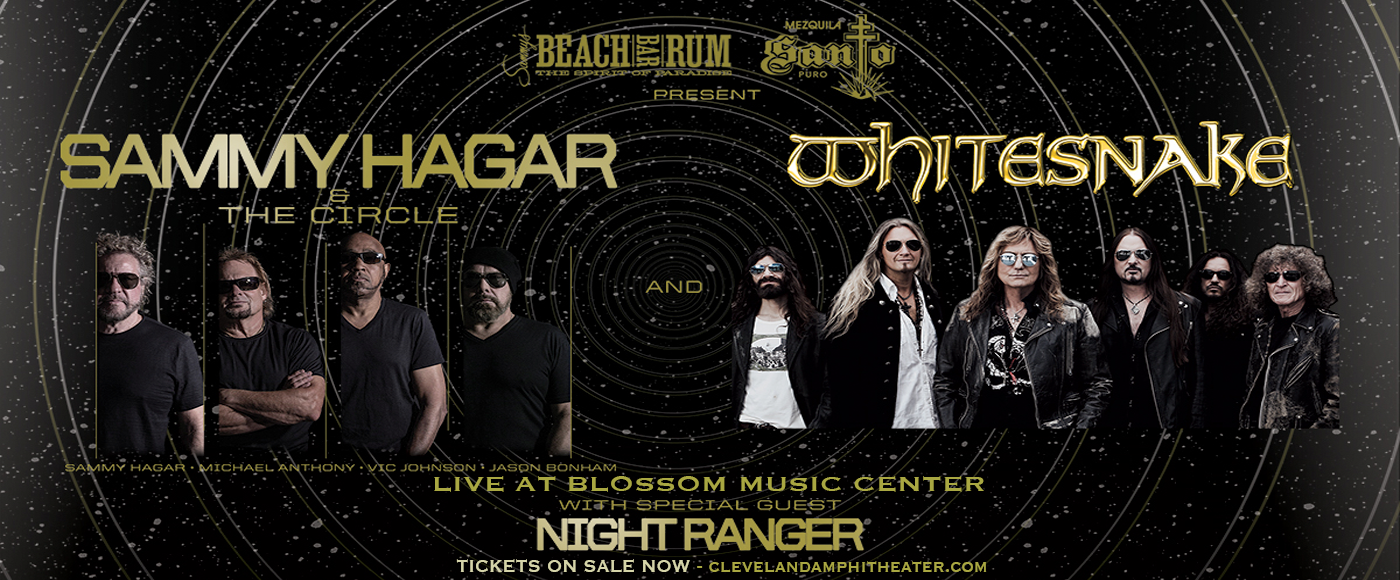 Sammy Hagar and the Circle & Whitesnake [CANCELLED] at Blossom Music Center