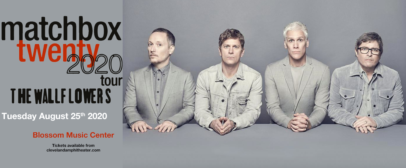 Matchbox Twenty & The Wallflowers at Blossom Music Center tickets Matchbox Twenty & The Wallflowers at Blossom Music Center