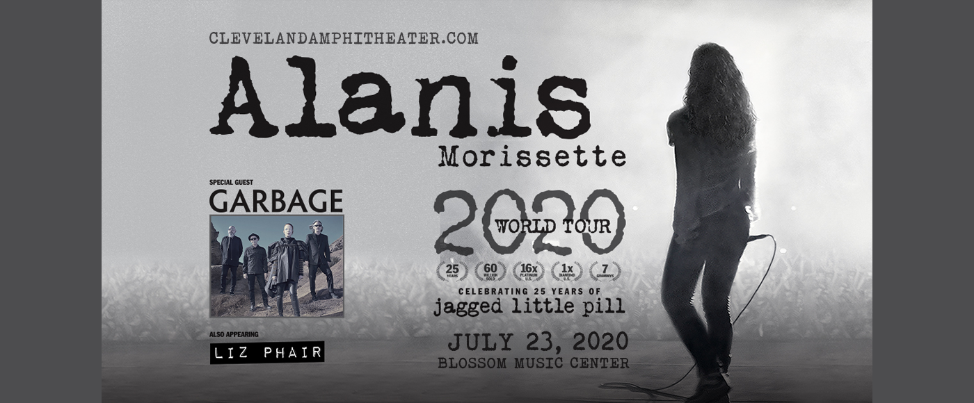 Alanis Morissette at Blossom Music Center tickets Alanis Morissette at Blossom Music Center
