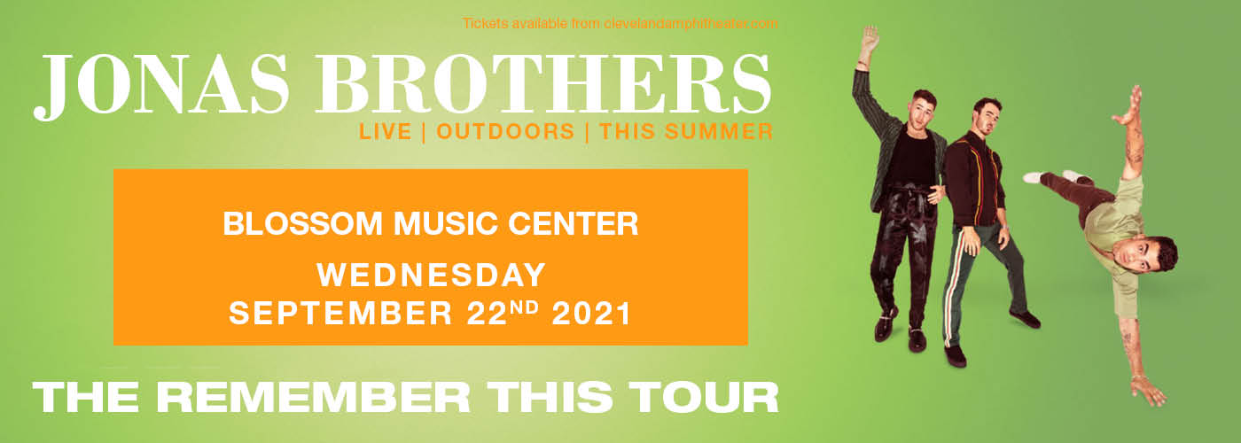 The Jonas Brothers: Remember This Tour at Blossom Music Center