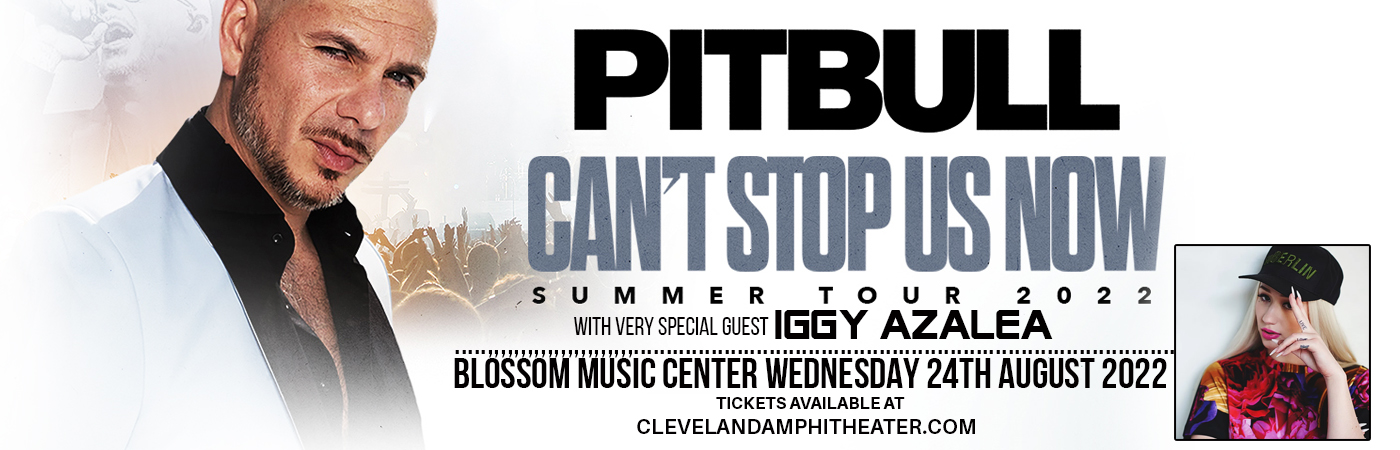 Pitbull & Iggy Azalea at Blossom Music Center