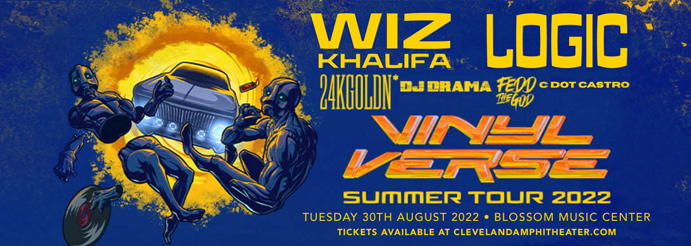 Wiz Khalifa & Logic at Blossom Music Center