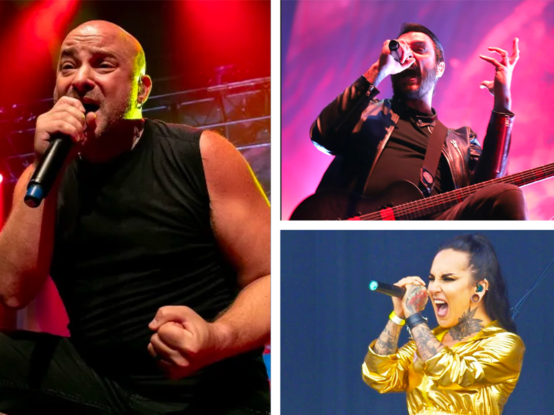 Disturbed, Breaking Benjamin & Jinjer at Blossom Music Center