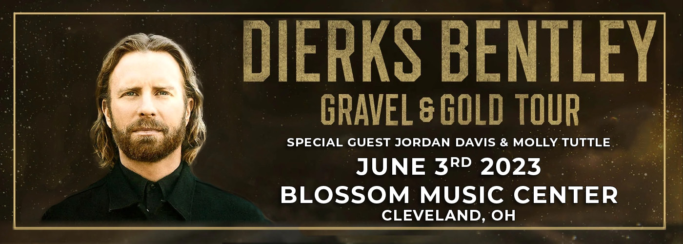 Dierks Bentley: Gravel & Gold Tour with Jordan Davis & Molly Tuttle at Blossom Music Center