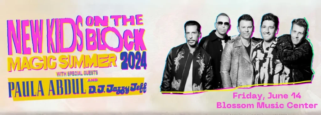 New Kids On The Block at Blossom Music Center