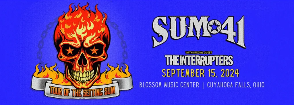 Sum 41 & The Interrupters at Blossom Music Center