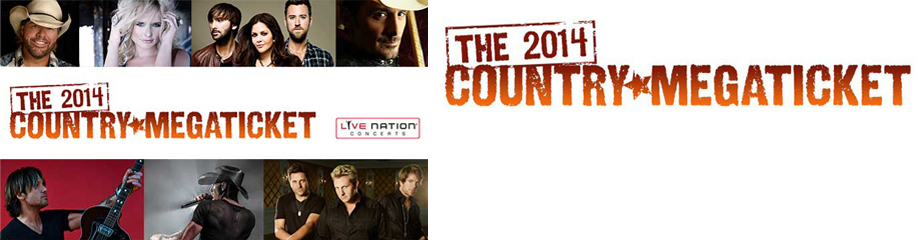 Country Megaticket (Multiple Venues)