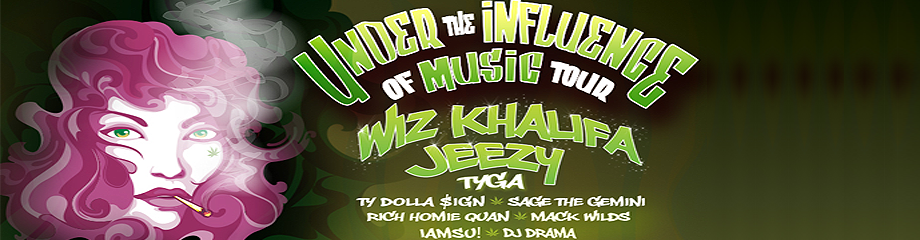 Under the Influence of Music Tour: Wiz Khalifa & Tyga