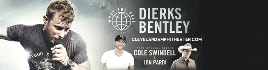 Dierks Bentley, Cole Swindell & Jon Pardi  at Blossom Music Center