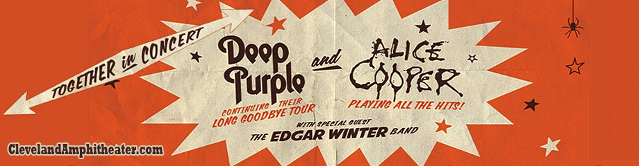 Deep Purple & Alice Cooper at Blossom Music Center