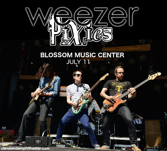 Weezer, Pixies & The Wombats at Blossom Music Center