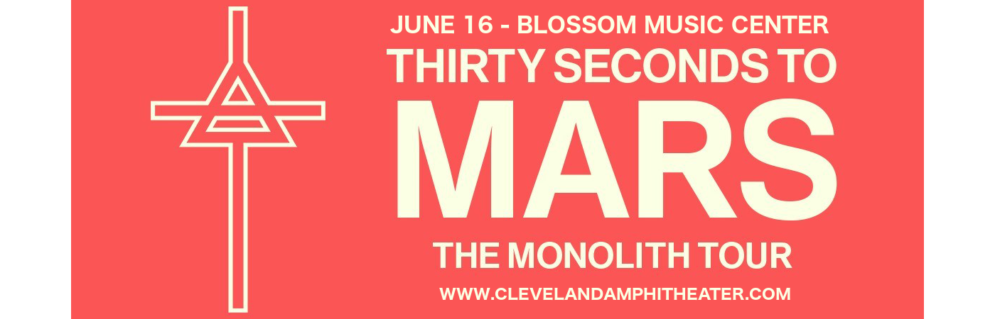 30 Seconds To Mars, Walk The Moon & MisterWives at Blossom Music Center