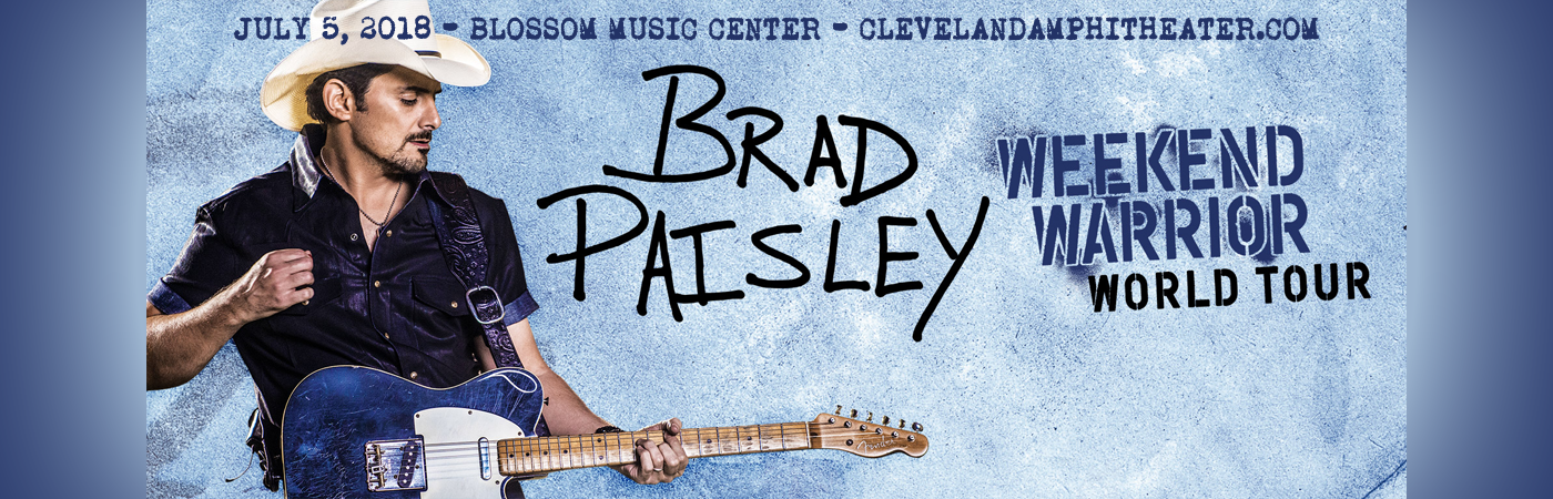 Brad Paisley, Dan Tyminski & Hank Williams Jr. at Blossom Music Center