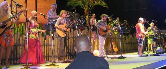 Jimmy Buffett And The Coral Reefer Band at Blossom Music Center