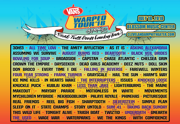 Vans Warped Tour at Blossom Music Center