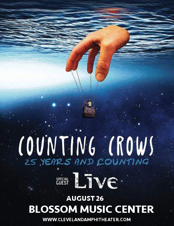 Counting Crows & Live - Band at Blossom Music Center