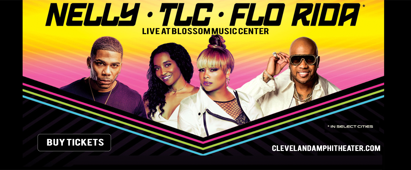 Nelly, TLC & Flo Rida at Blossom Music Center