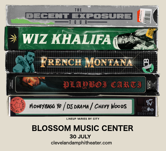 Wiz Khalifa & French Montana at Blossom Music Center