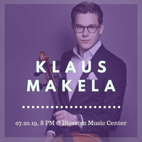The Cleveland Orchestra: Klaus Makela - Bruch's Violin Concerto at Blossom Music Center