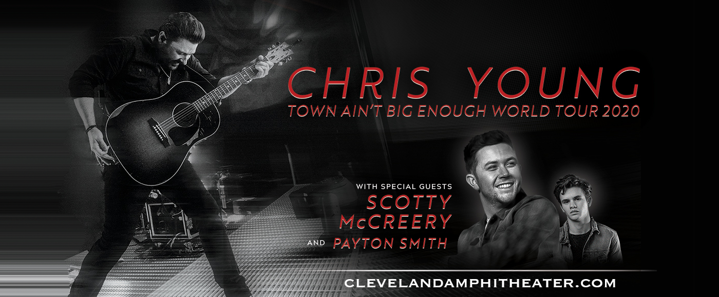 Chris Young, Scotty McCreery & Payton Smith at Blossom Music Center