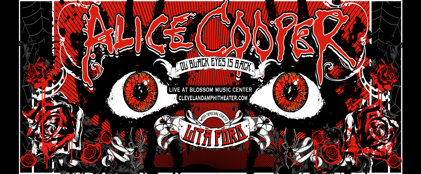 Alice Cooper, Tesla & Lita Ford [CANCELLED] at Blossom Music Center