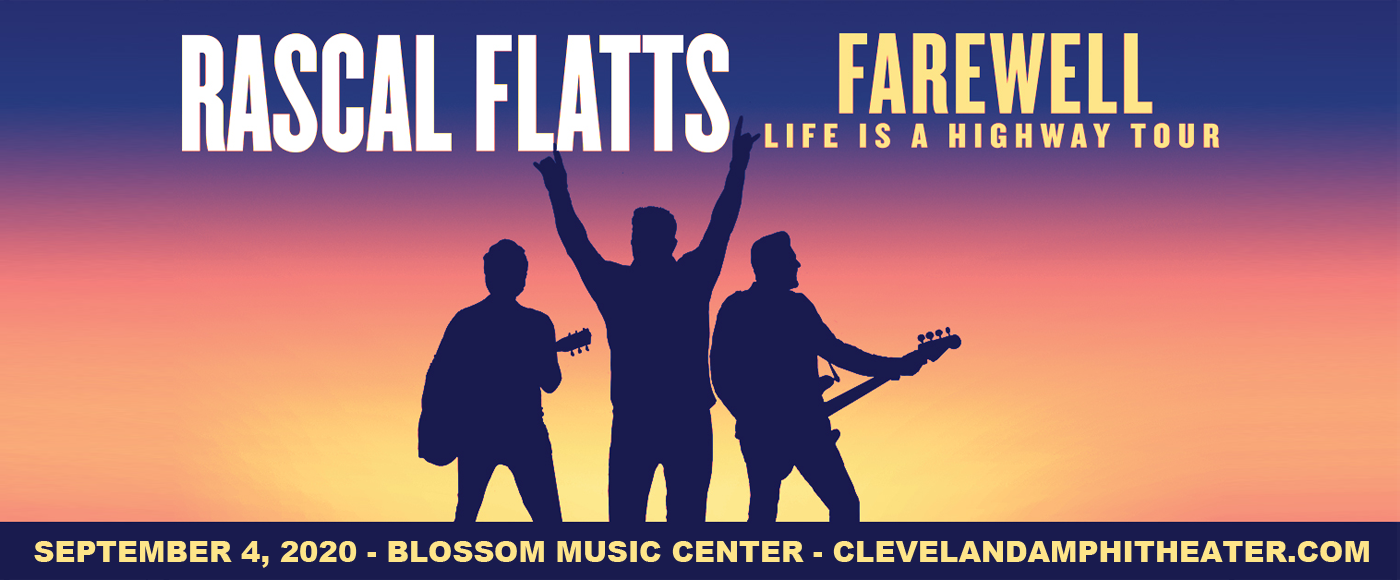 Rascal Flatts [CANCELLED] at Blossom Music Center