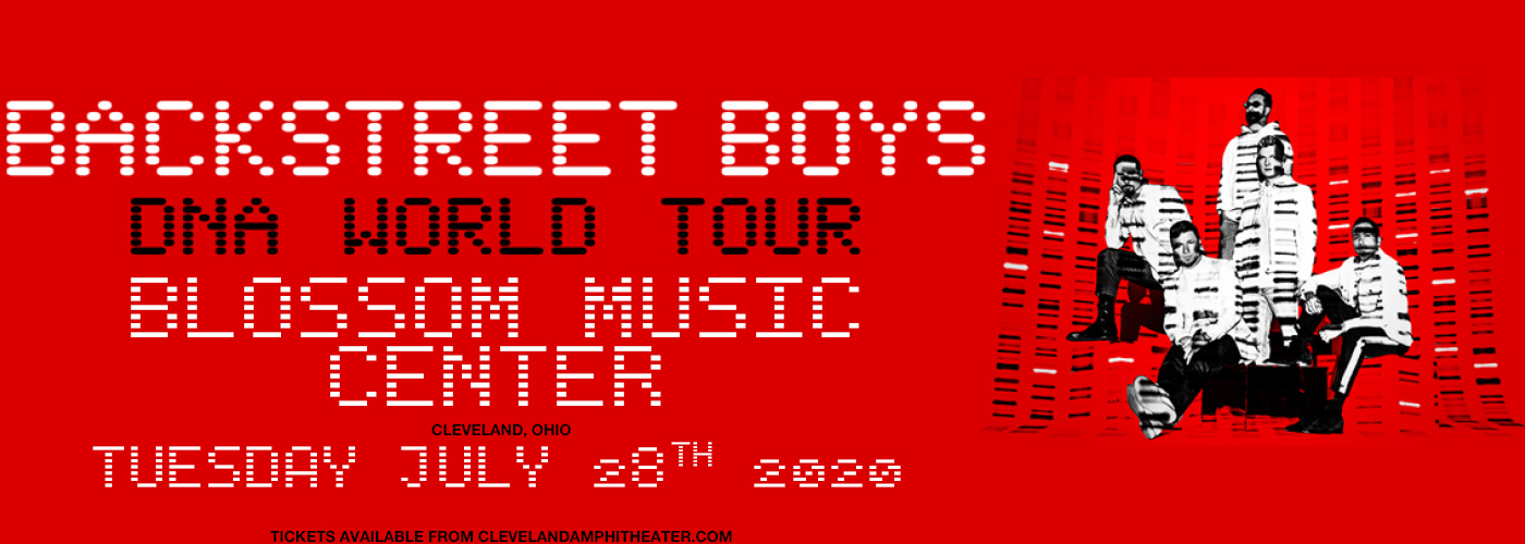 Backstreet Boys at Blossom Music Center tickets Backstreet Boys at Blossom Music Center