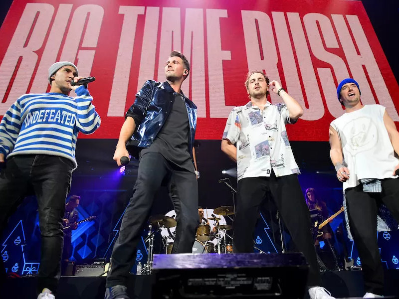 Big Time Rush, Max & Jax at Blossom Music Center