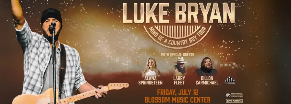 Luke Bryan at Blossom Music Center