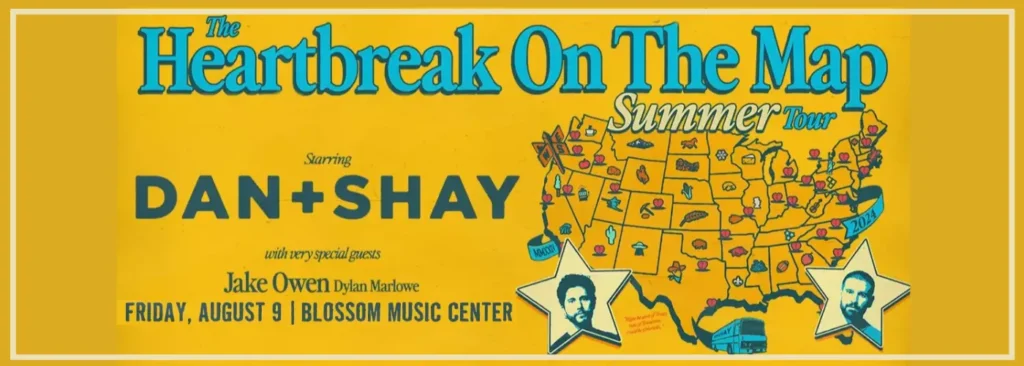 Dan And Shay at Blossom Music Center