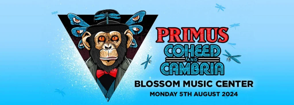 Primus & Coheed and Cambria at Blossom Music Center