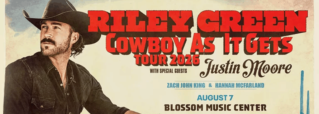 Riley Green at Blossom Music Center
