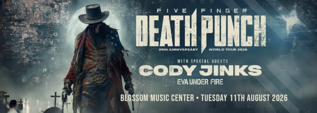Five Finger Death Punch at Blossom Music Center