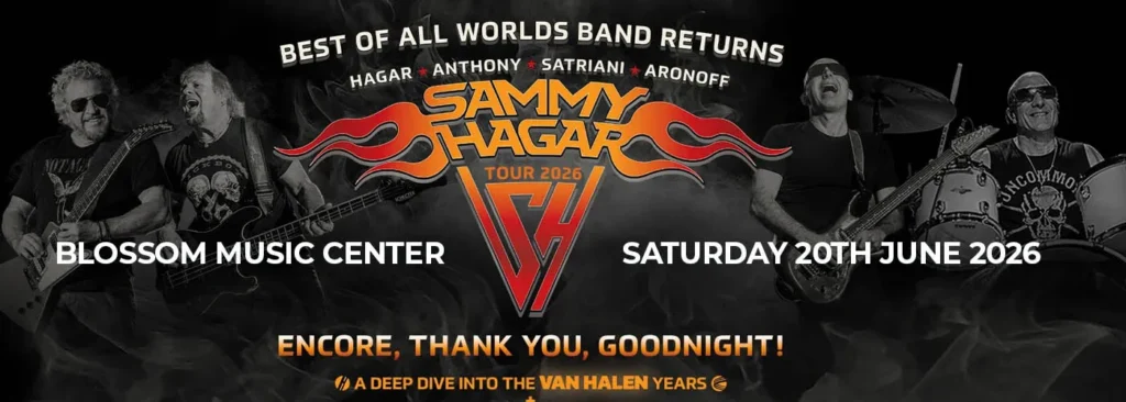 Sammy Hagar & Rick Springfield at Blossom Music Center