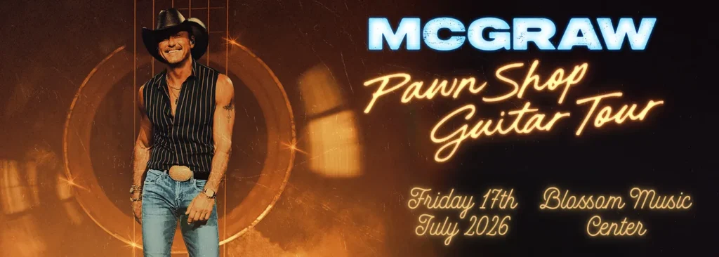 Tim McGraw & 49 Winchester at Blossom Music Center