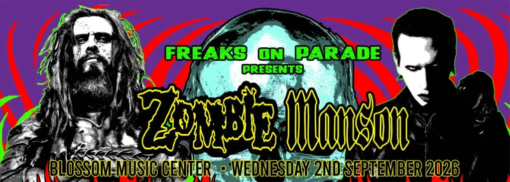 Rob Zombie & Marilyn Manson at Blossom Music Center