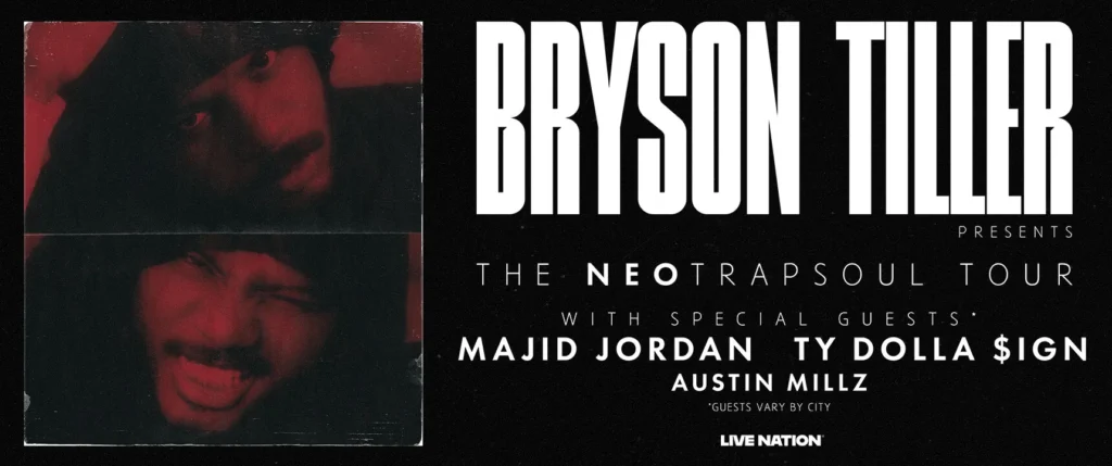 Bryson Tiller at Blossom Music Center